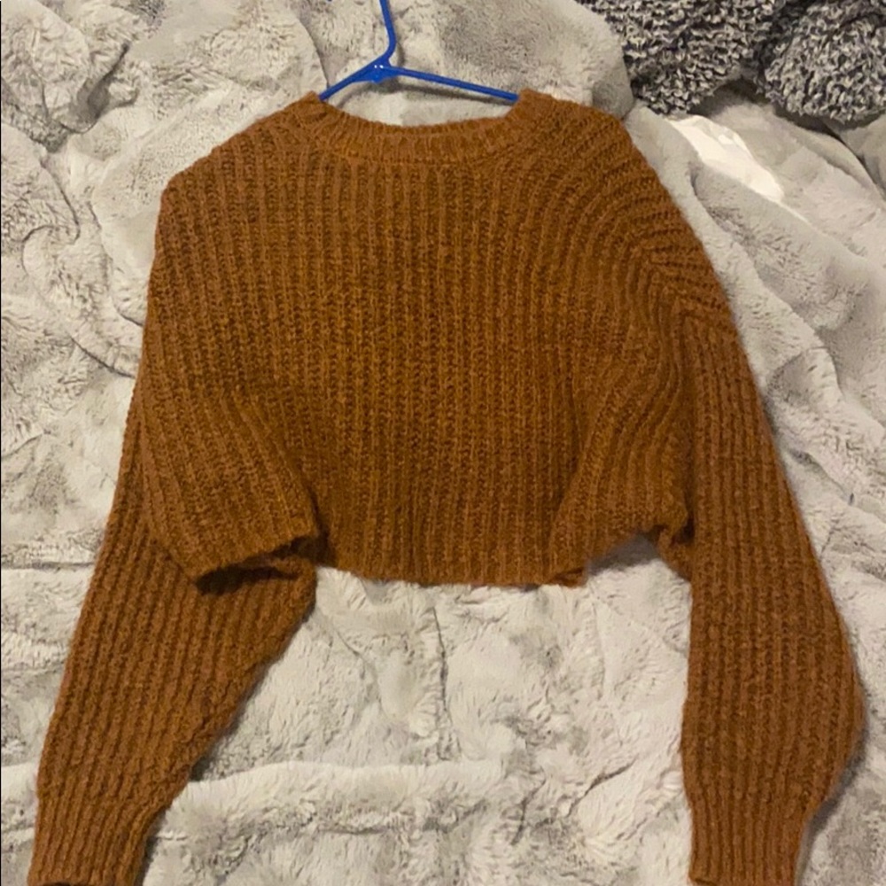 cropped sweater
